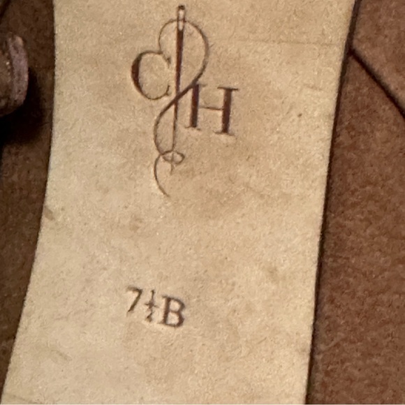 Brown Leather Ankle Boots (Sz7.5) - Picture 5 of 10